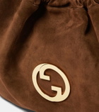 Gucci Gucci Blondie Large suede tote bag