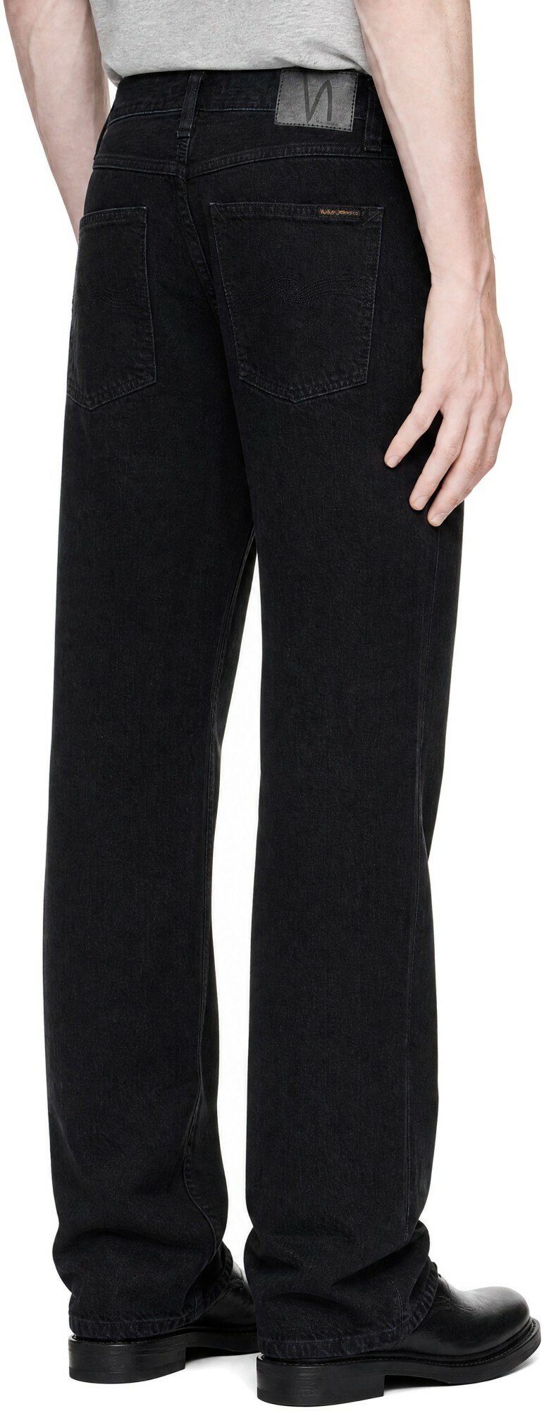 Nudie Jeans Black Rad Rufus Jeans