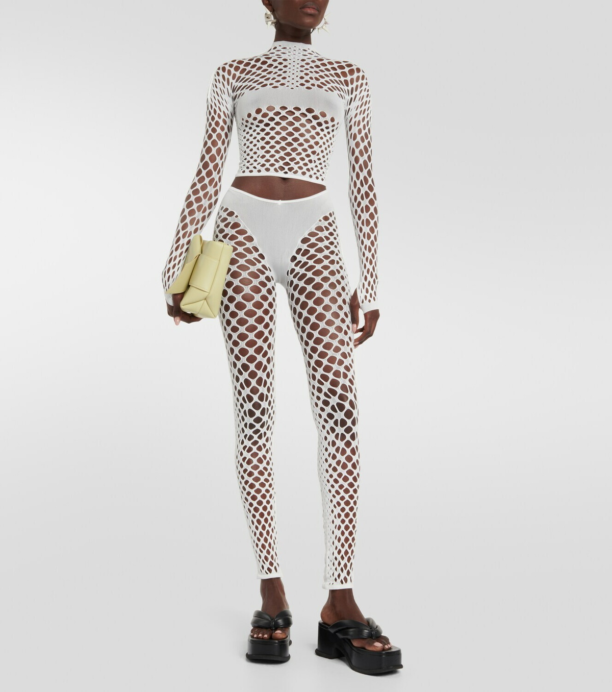 Jean Paul Gaultier Mesh leggings