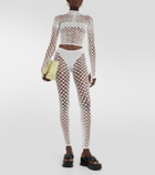 Jean Paul Gaultier Mesh leggings