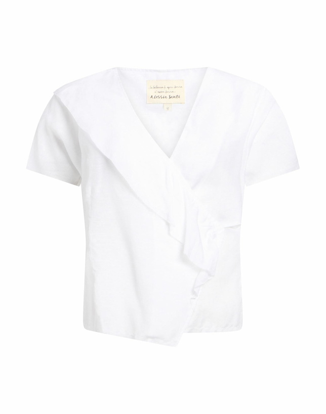 Photo: Alessia Santi Womens Top in White