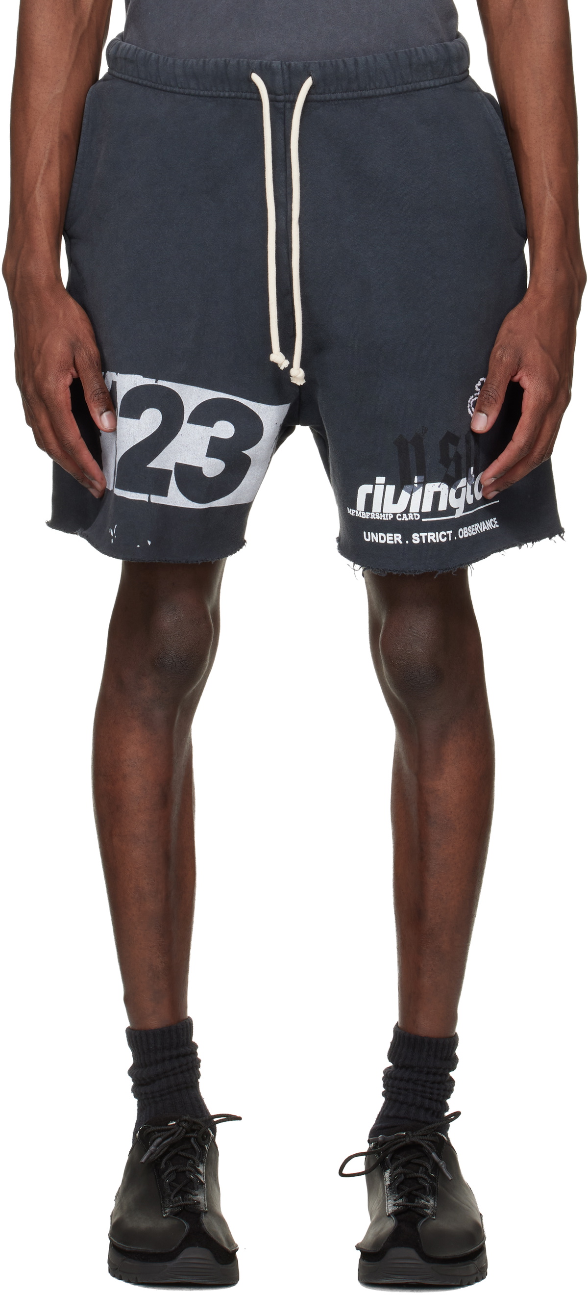 Rivington Roi Rebis Black Membership USO Shorts