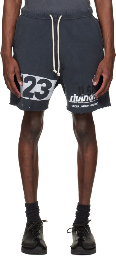 Photo: Rivington Roi Rebis Black Membership USO Shorts