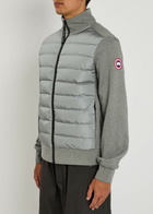 Canada Goose Hybridge Huron Shell and Cotton Jacket Grey