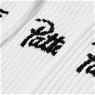Patta Men's Sport Sock - 2 Pack in White