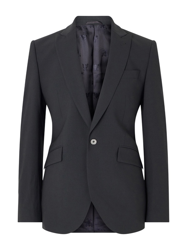 Photo: Favourbrook - Newport Slim-Fit Wool-Blend Suit Jacket - Black