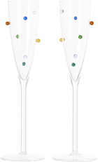 Maison Balzac Multicolor Pomponette Flutes Set