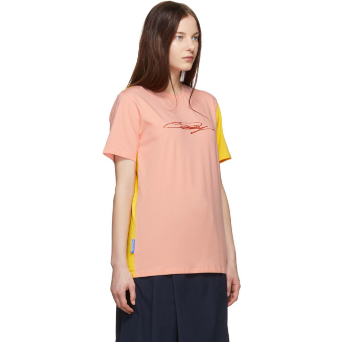 Anton Belinskiy Pink and Yellow Signature T-Shirt