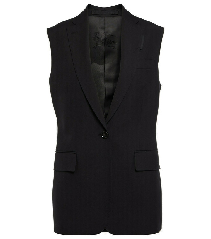 Photo: Burberry - Virgin wool vest