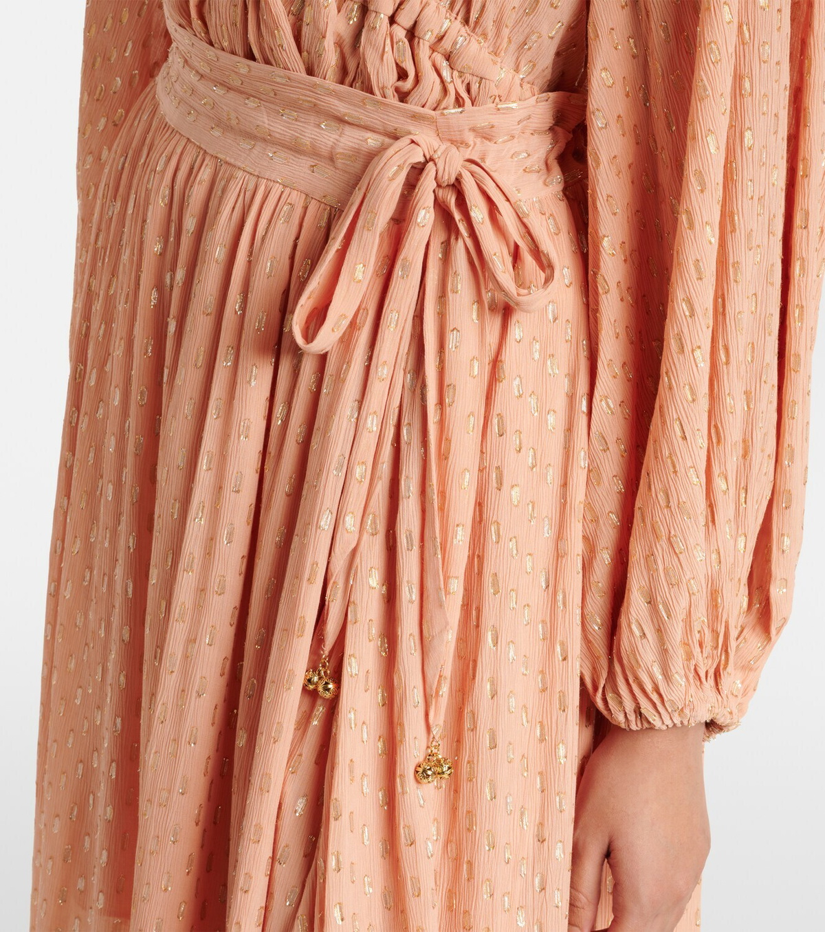 Zimmermann Rhiannon frilled maxi skirt