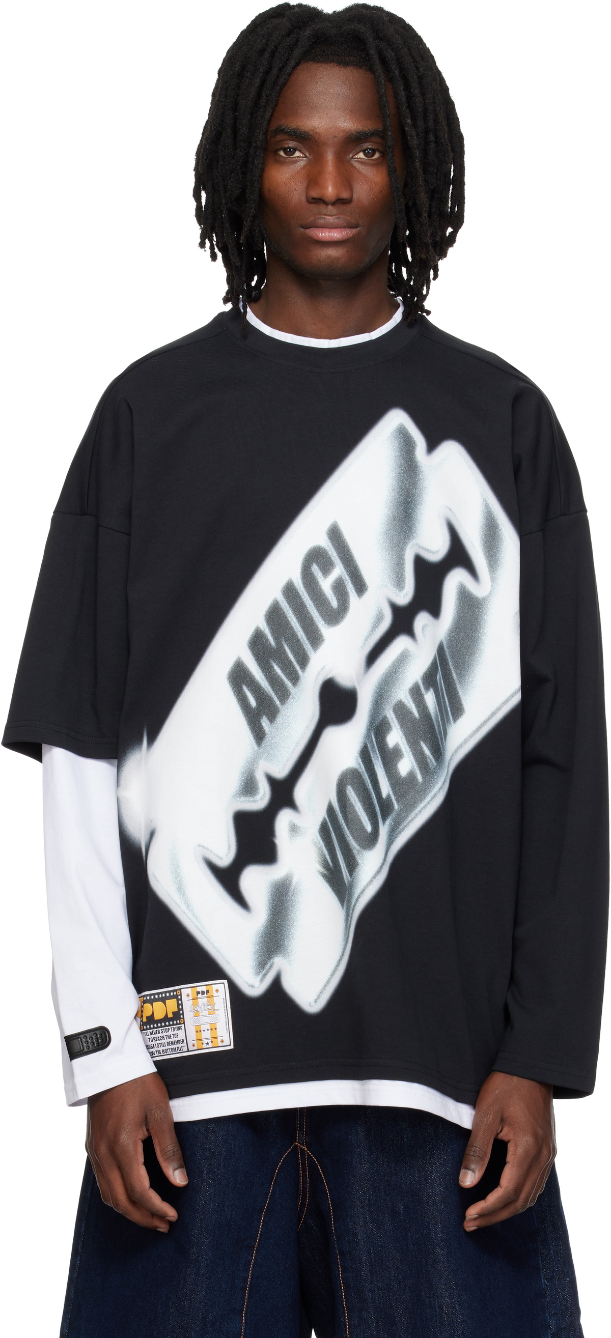 PDF Black & White Blade T-shirt