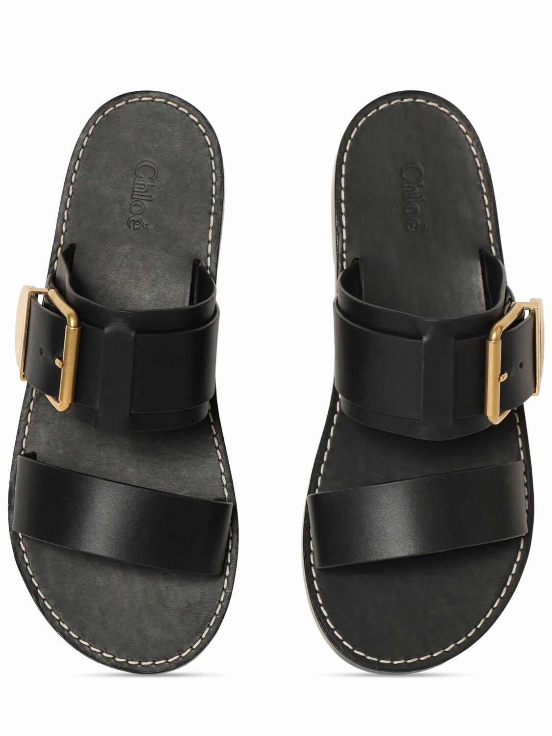 【Chloe】レベッカ レザーサンダル 10mm CHLOÉ 10mm Rebecca Leather Sandals Chloe
