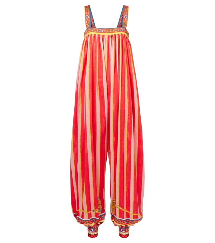 Photo: Dolce&Gabbana Printed cotton jumpsuit