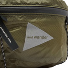 And Wander Men's Sil Waist Bag in Khaki