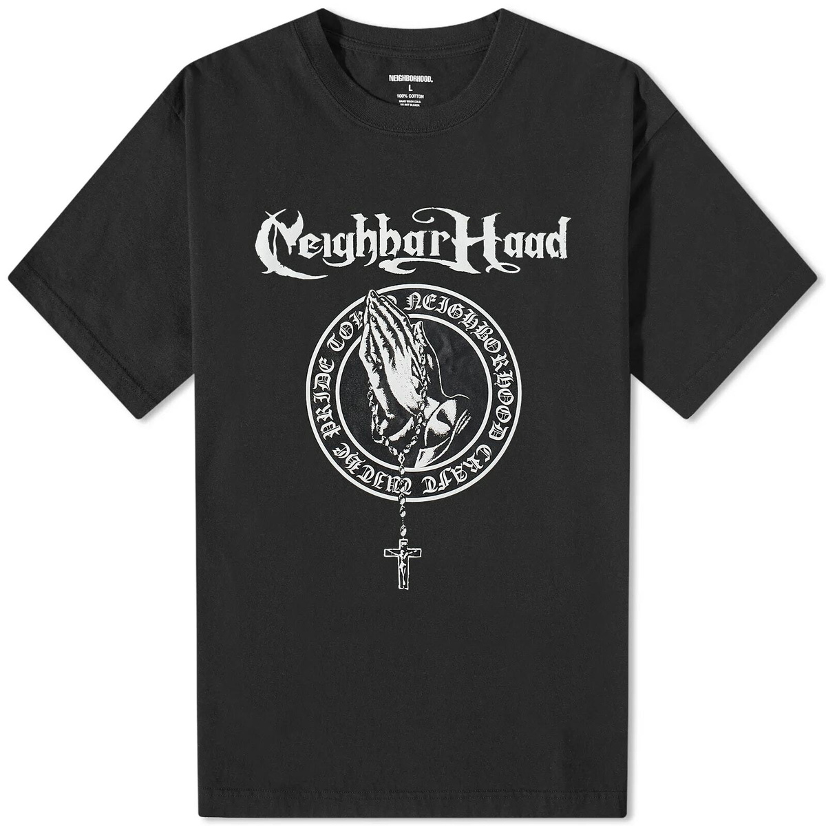 Neighborhood Men's NH-11 T-Shirt in Black Neighborhood