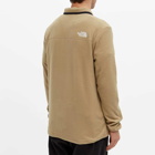 The North Face Men's Homesafe 1/4 Zip Pullover Fleece in Kelp Tan