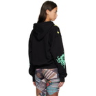 Chopova Lowena Black 'Friends of CL' Zip Hoodie