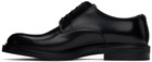Dolce&Gabbana Black Brushed Calfskin Altavilla Derbys