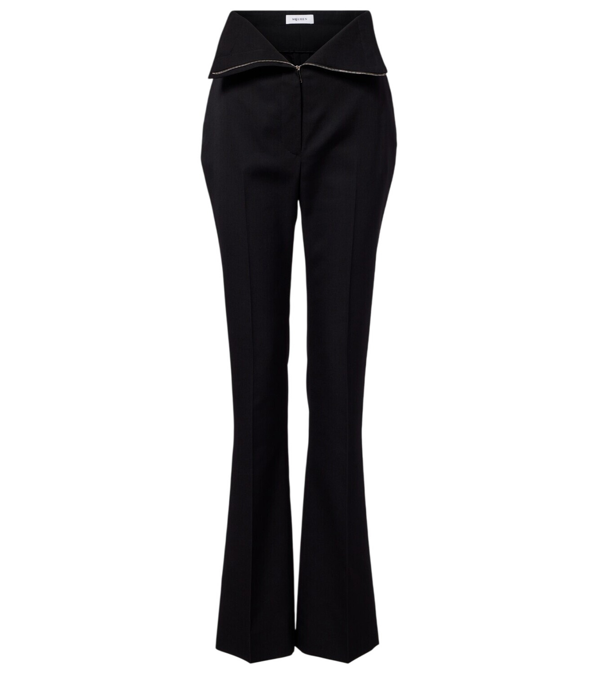 Alexander McQueen High-rise wool wide-leg pants Alexander McQueen