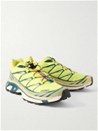 Salomon - XT-6 Mesh and Rubber Sneakers - Yellow