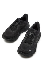 Hoka Bondi 9 Jacquard Mesh-knit Sneakers Black