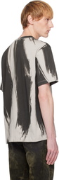 Helmut Lang Gray Feather T-shirt