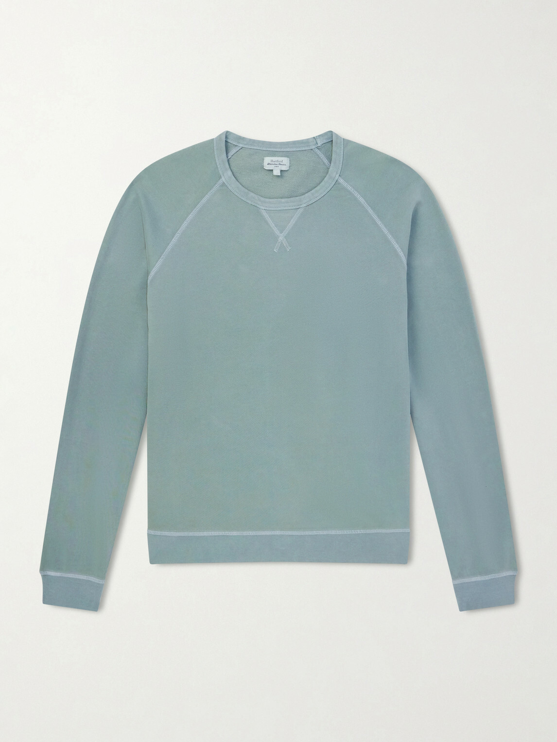 Hartford - Cotton-Jersey Sweatshirt - Green