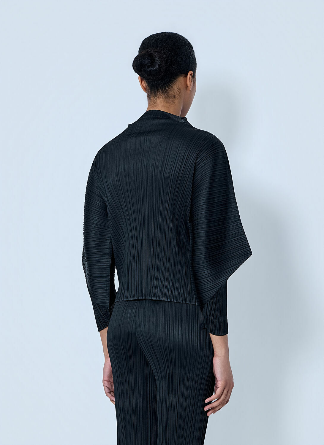 Pleats Please Issey Miyake Pleated Knit Top