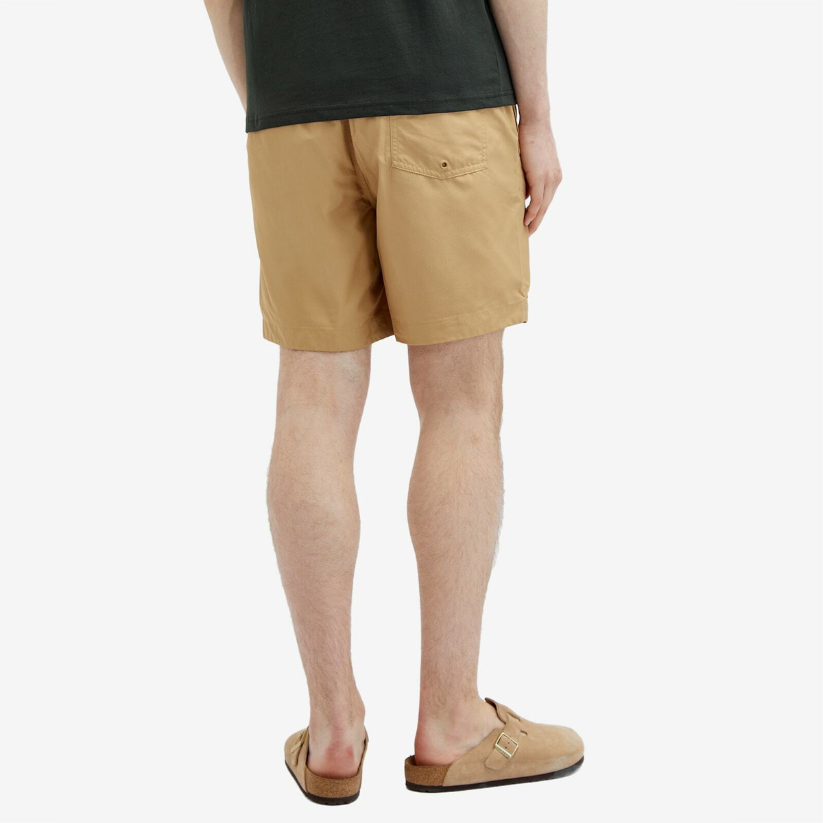 Fred Perry Men's Classic Swim Shorts in Warm Stone