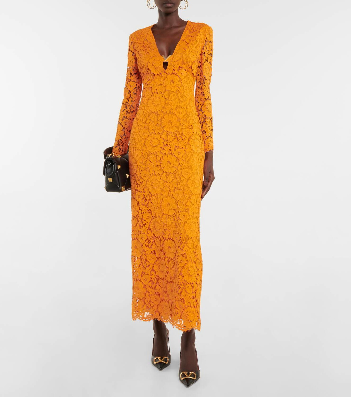 Valentino VGOLD lace midi dress Valentino Valentino VGOLD lace midi dress Valentino