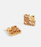 Loewe - Anagram crystal-embellished earrings