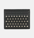 Christian Louboutin - Studded leather card holder