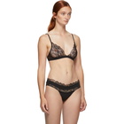 La Perla Black Floral Dream Triangle Bra