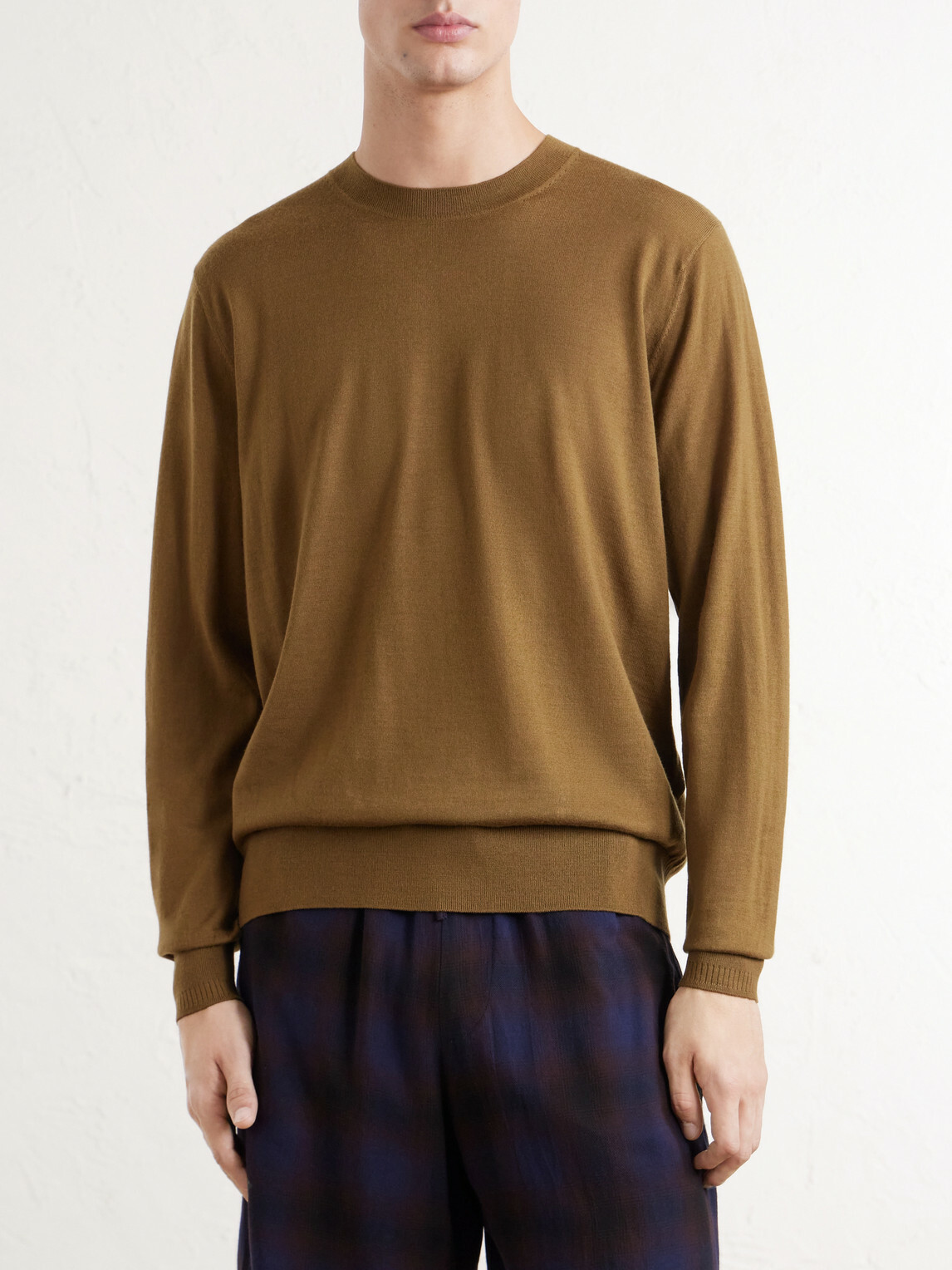 Dries Van Noten - Merino Wool Sweater - Brown