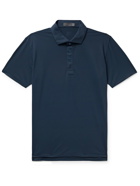 G/FORE - Essential Stretch-Piqué Golf Polo Shirt - Blue
