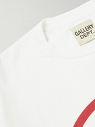 Gallery Dept. - Printed Cotton-Jersey T-Shirt - White