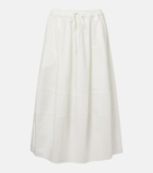 Polo Ralph Lauren Cotton poplin midi skirt