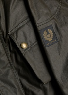 Belstaff Trialmaster Waxed Cotton Jacket Olive