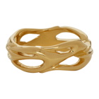 Ambush Gold Flame Ring