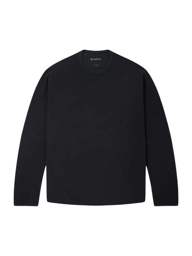 Photo: Goldwin - Waffle-Knit T-Shirt - Black