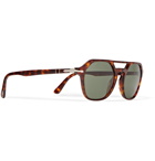 Persol - Aviator-Style Tortoiseshell Acetate Sunglasses - Men - Tortoiseshell