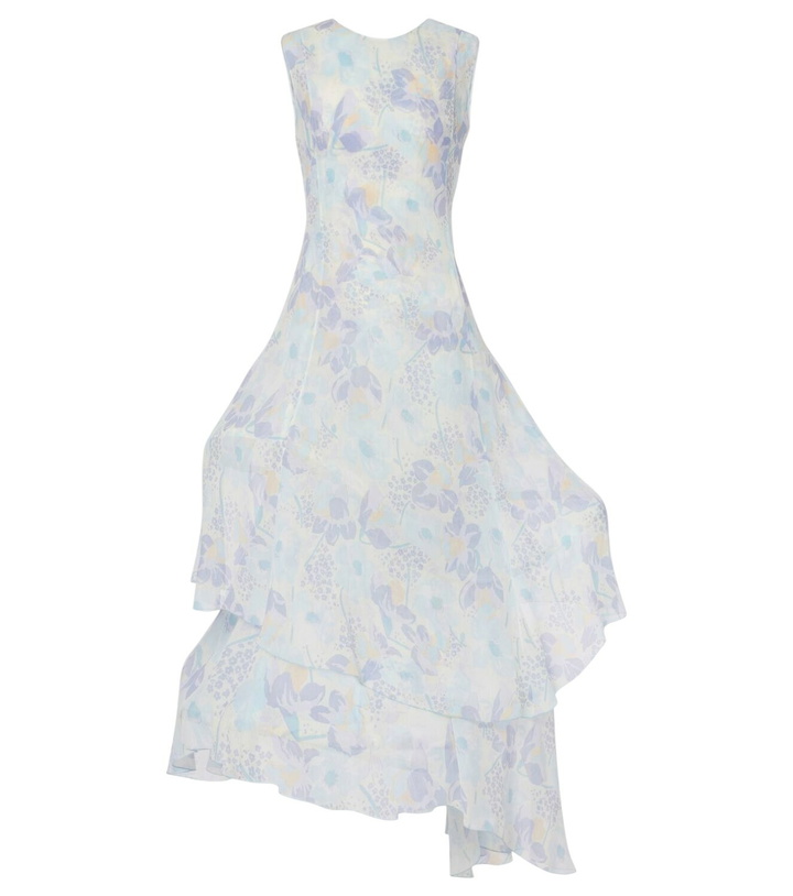 Photo: Loewe Floral asymmetric silk maxi dress