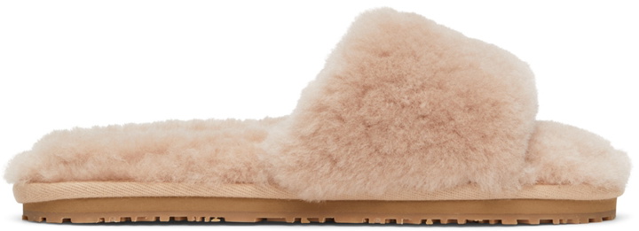 Photo: Mou Pink Shearling Sandals