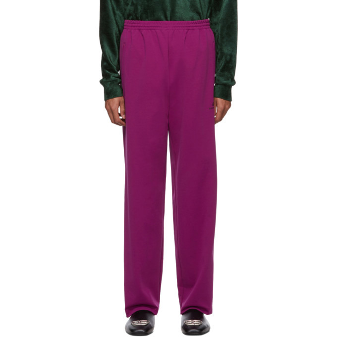 Balenciaga Purple Tracksuit Lounge Pants Balenciaga