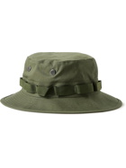 ORSLOW - Cotton-Ripstop Bucket Hat - Green
