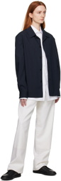 ZEGNA Navy Tela Vela Shirt
