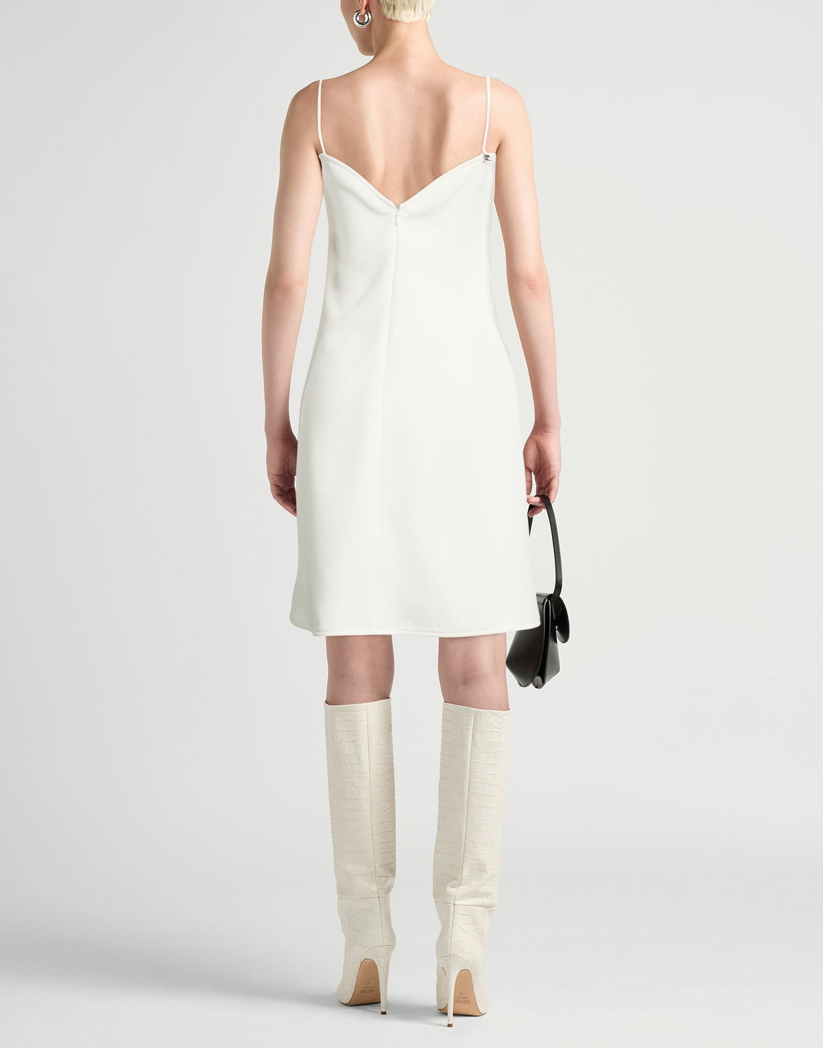 Courrèges Womens Mini dress in White