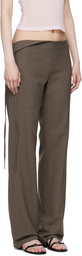 Paloma Wool Brown Sandal Trousers