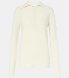 Plan C Wool and cashmere polo sweater