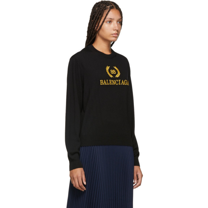 Balenciaga best sale sweater gold